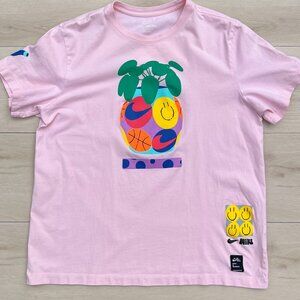 Nike Pink Graphic Short Sleeve Tee